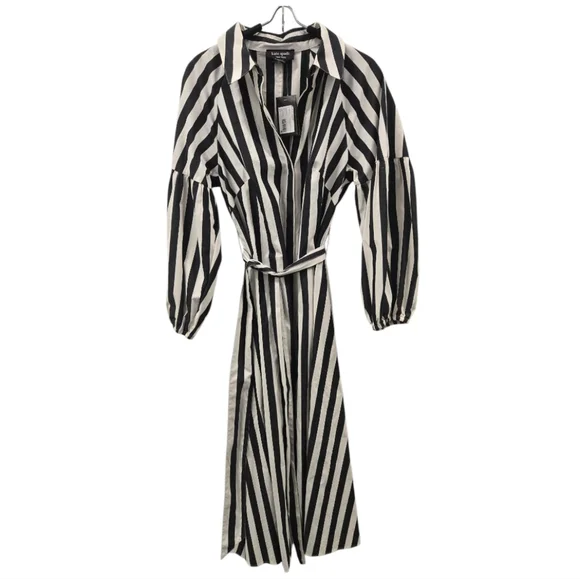 NWT KATE SPADE Terrace Stripe Dakota Dress SZ Medium - Picture 8 of 16